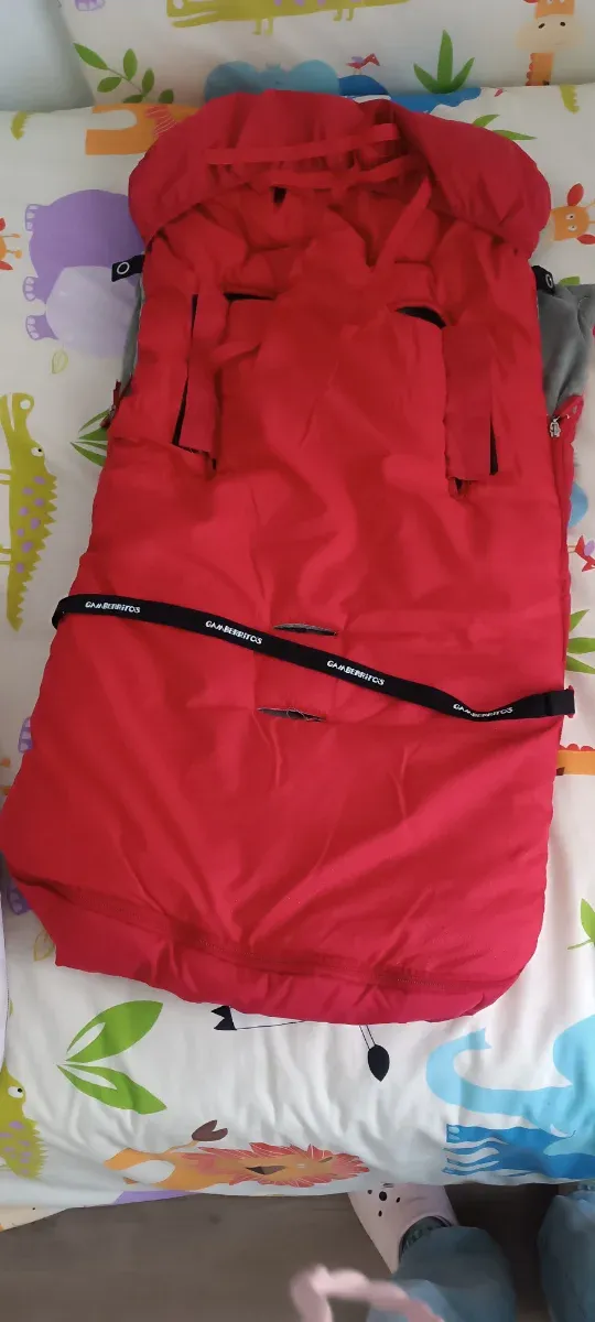 Saco para silla de paseo rojo