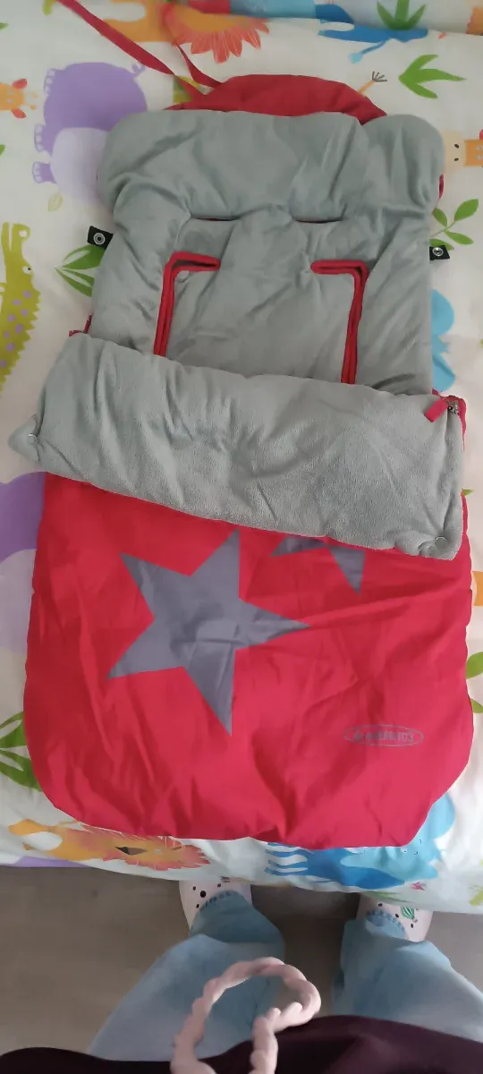 Saco para silla de paseo rojo