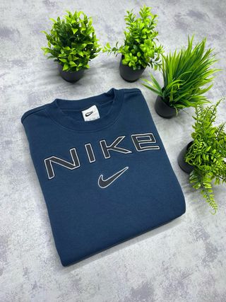 Felpa Nike Vintage Blu