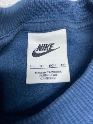 Felpa Nike Vintage Blu