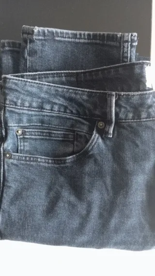 Pantalón Pull&Bear Talla 44 Azul