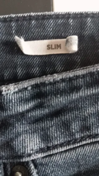 Pantalón Pull&Bear Talla 44 Azul