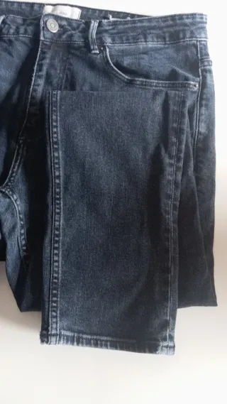 Pantalón Pull&Bear Talla 44 Azul