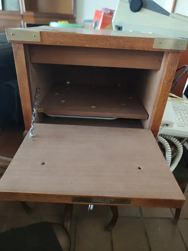 Caja de puros antigua de madera