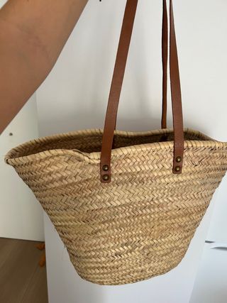 Bolso grande de paja