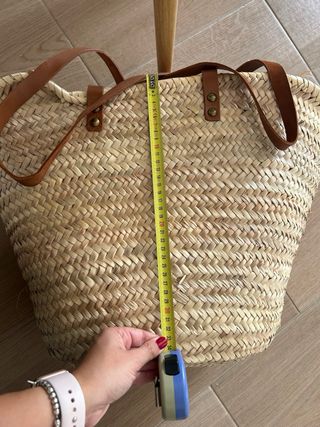 Bolso grande de paja
