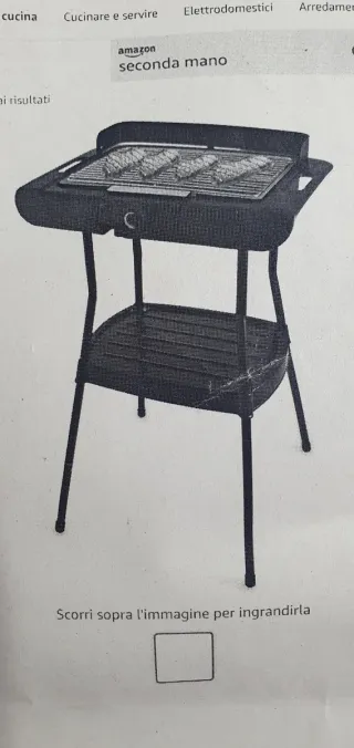 Barbecue Elettrico Rettangolare Kooper