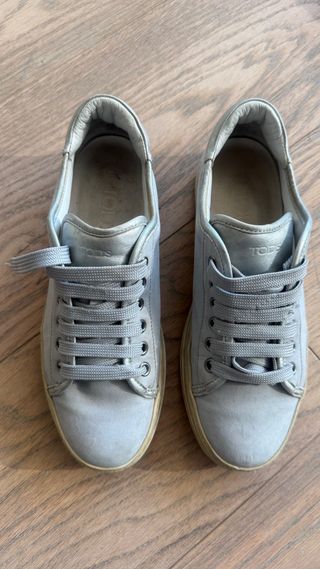 Sneakers TOD'S scamosciate grigie