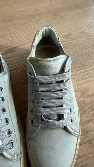 Sneakers TOD'S scamosciate grigie