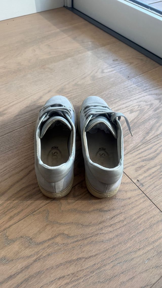 Sneakers TOD'S scamosciate grigie