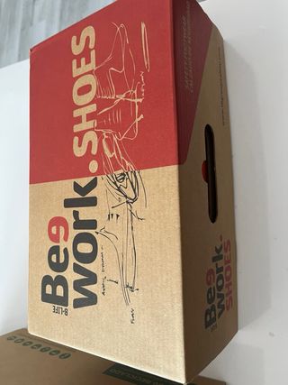 BEE WORK Zapato Seguridad Indra Red S1P SRC Ligero