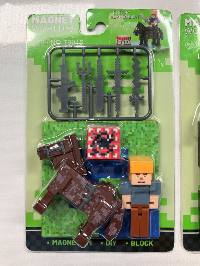 Accessori per blocchi di costruzione magnetici (Set 3)