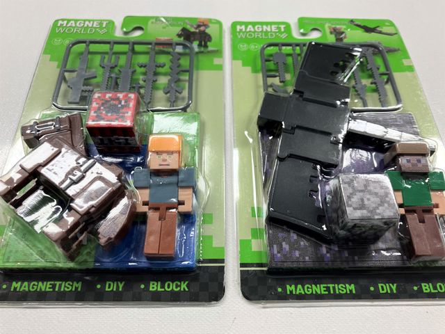 Accessori per blocchi di costruzione magnetici (Set 3)