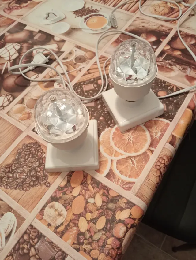 Coppia Luci Strobo Effetto Disco