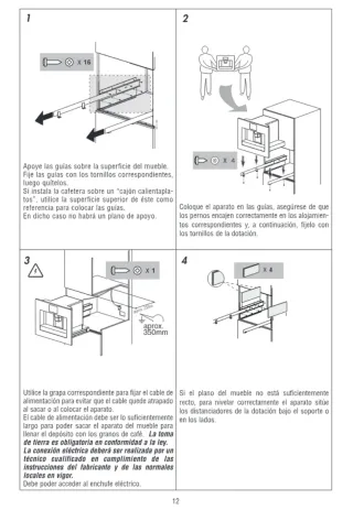 Cafetera Fagor Automática 2MQC-A10X Empotrable