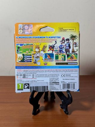 Pokemon Sole Limited Edition Steelbook 3DS NUOVO