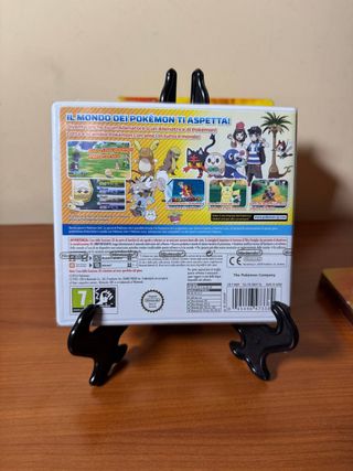 Pokemon Sole Limited Edition Steelbook 3DS NUOVO