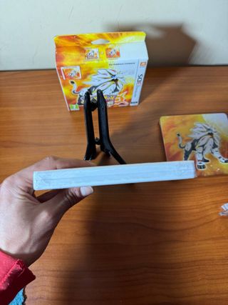 Pokemon Sole Limited Edition Steelbook 3DS NUOVO
