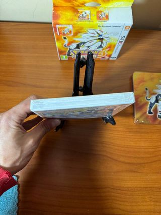 Pokemon Sole Limited Edition Steelbook 3DS NUOVO