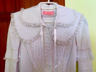 Camisa japonesa Gothic Lolita GLP con chorreras