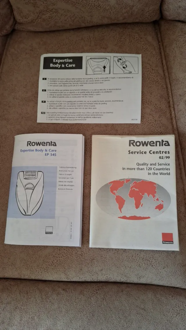 Depiladora Rowenta Expertise Body & Care