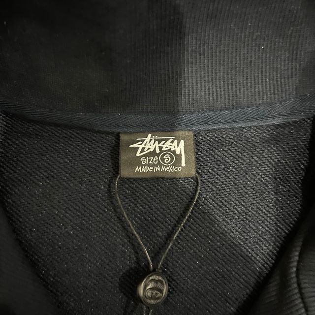 Stüssy half-zip mock neck sweatshirt