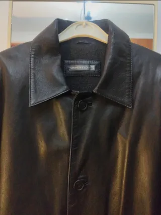 Chaqueta de piel Springfield Talla 4XL