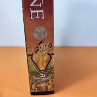 Il Re Leone VHS Cassetta Originale Disney
