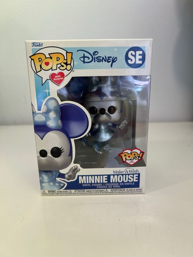 Funko Pop Minnie Mouse Make-A-Wish SE Metálico