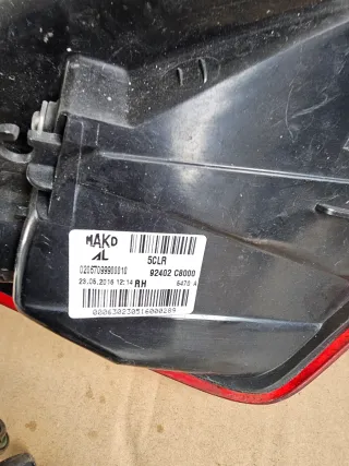 Piloto trasero derecho Hyundai i20 2016