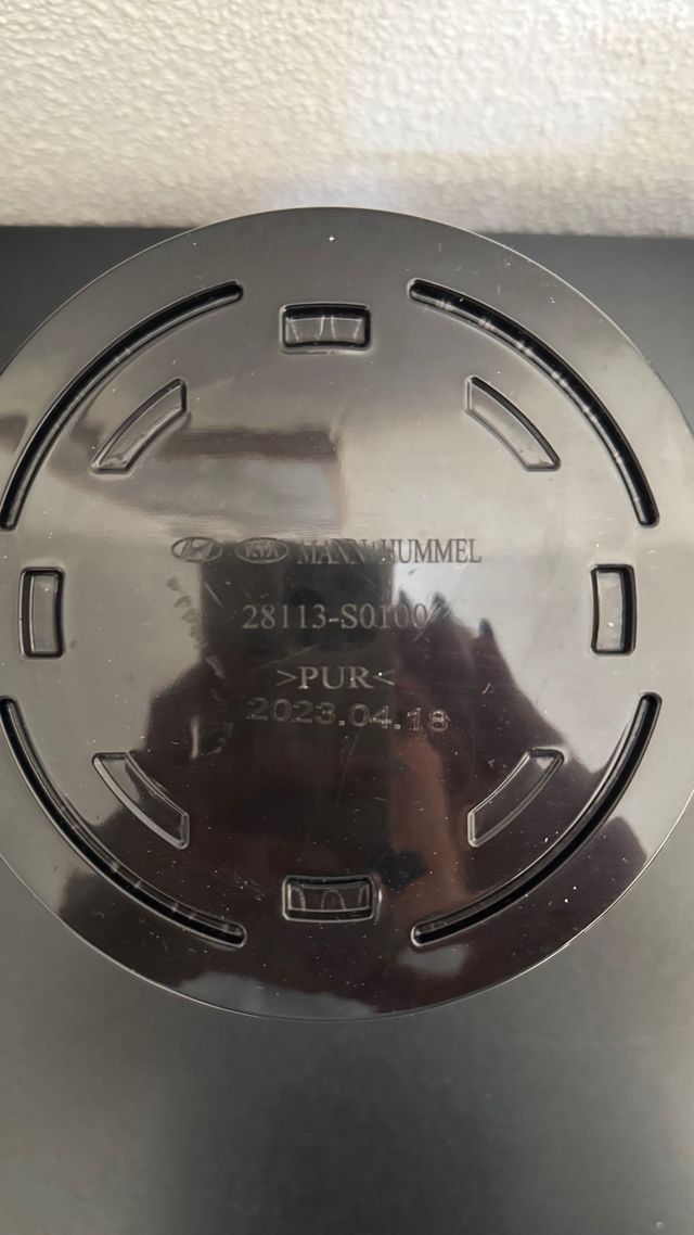 Filtro de aire original Hyundai i30N