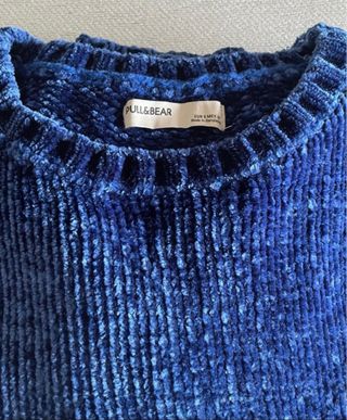 Jersey Pull&Bear azul talla S
