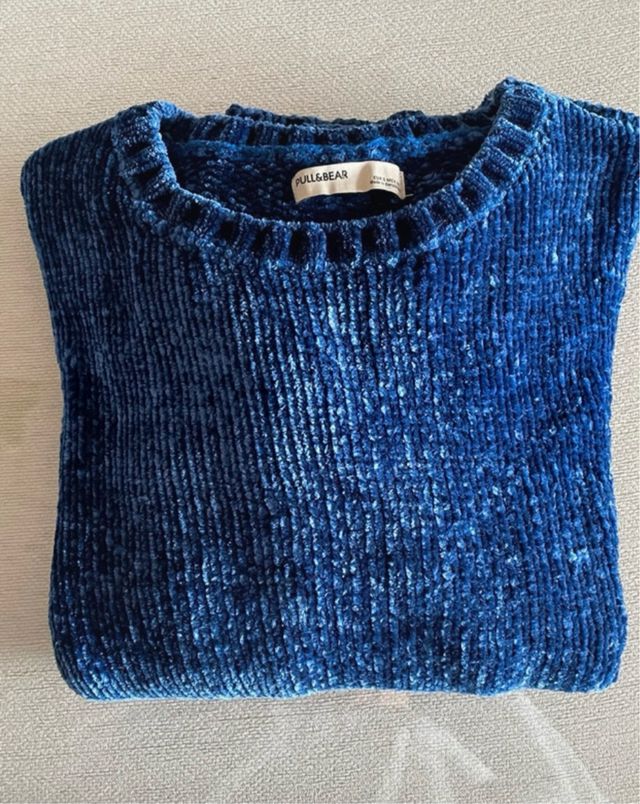 Jersey Pull&Bear azul talla S
