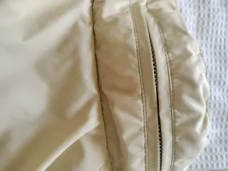 Chaqueta Bershka Plumas Beige Talla M