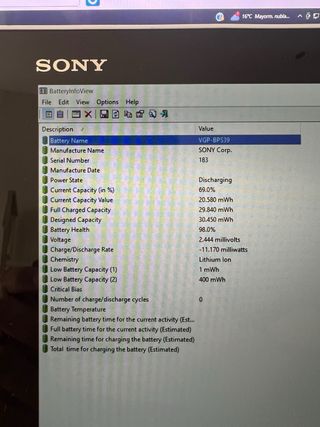 Sony VAIO Tap 11 Táctil Blanco