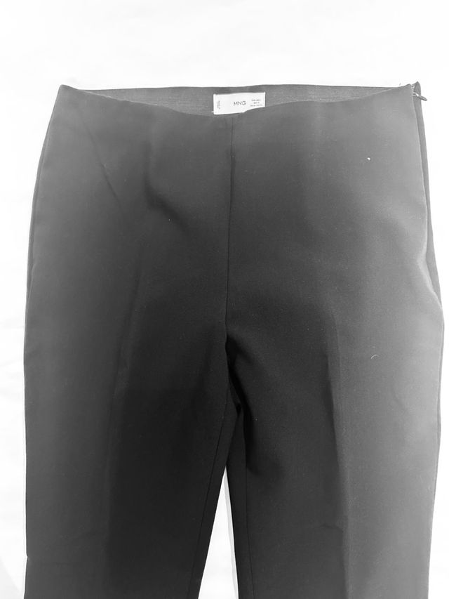 Pantalón Mango pinza negro Talla L