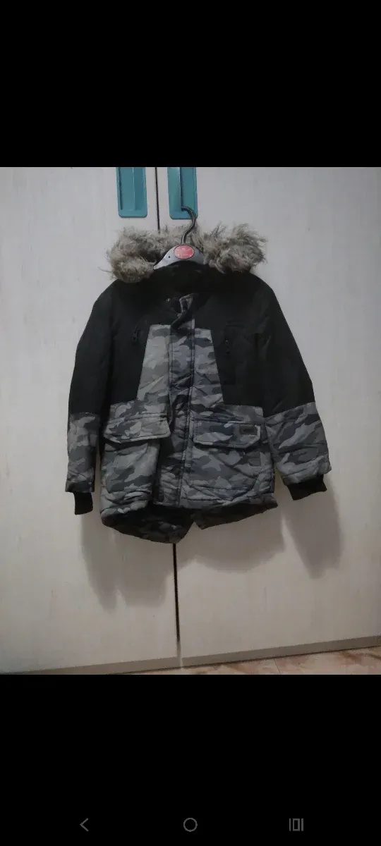 Chaquetón niño camuflaje