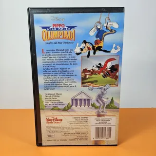 VHS Pippo Star delle Olimpiadi Disney 1992