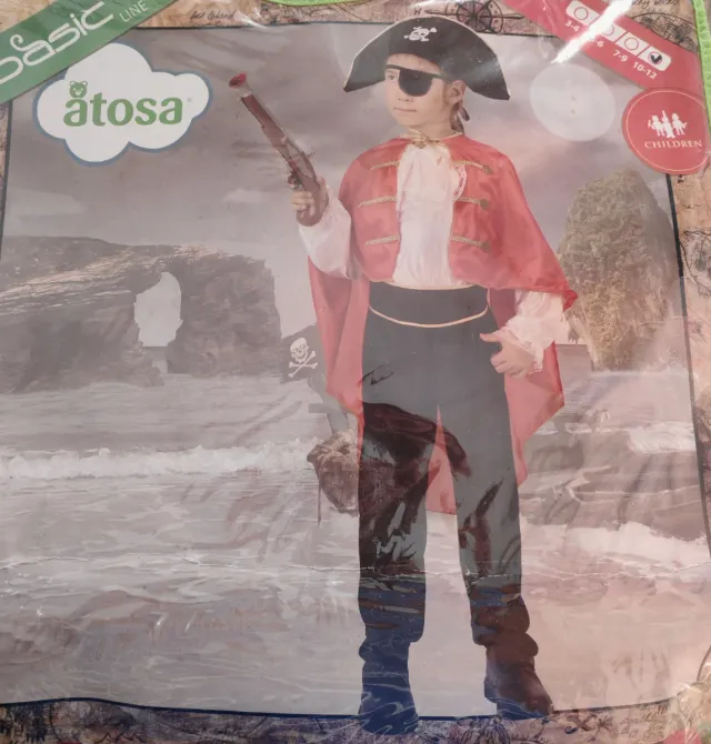 Costume da Pirata per Bambino Taglia 10-12