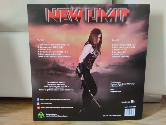 Vinilo New Limit LP Silent