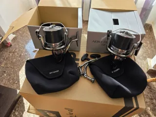 Shimano Aero Technium MGS 14000 XSD + 2 Bobinas
