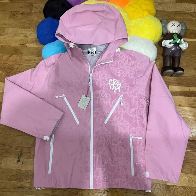 Chaqueta Mertra Rosa con Logo