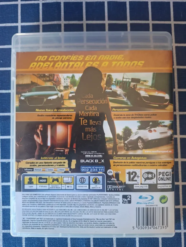 PS3 NEED FOR SPEED UNDERCOVER ORIGINAL COMPLETO