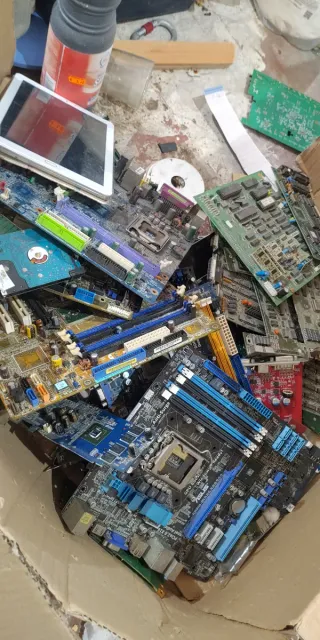 Chatarra electrónica componentes varios