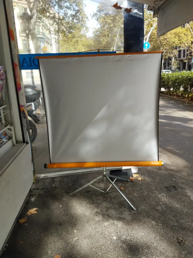 Pantalla Proyección Portátil 120 * 120 cm