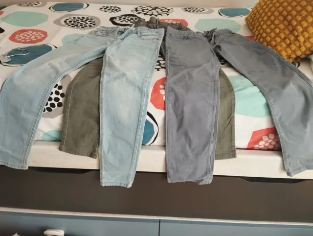 Lote pantalones niño 8-10 años