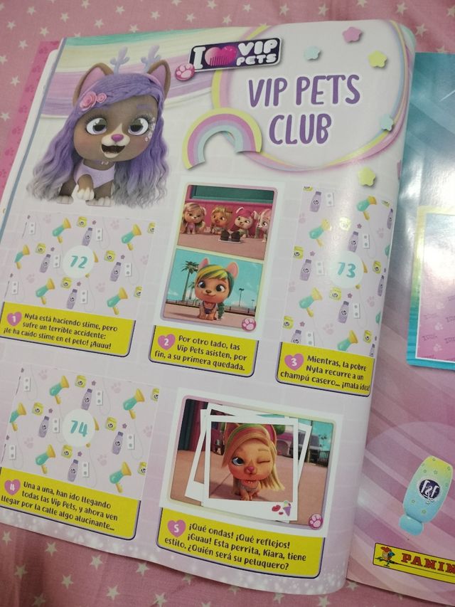 Álbum de pegatinas I Love VIP Pets