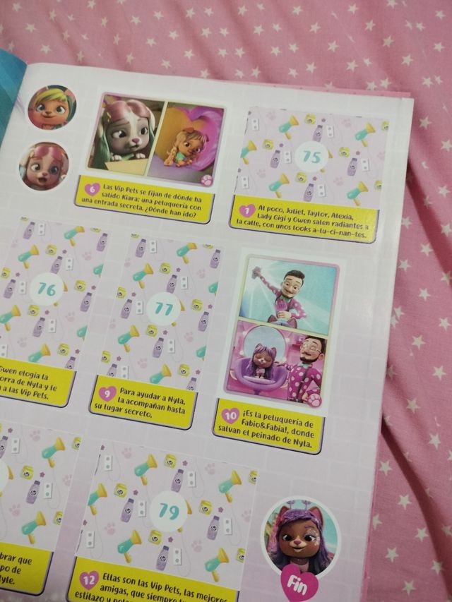 Álbum de pegatinas I Love VIP Pets