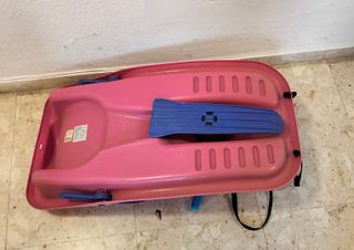 Trineo rosa para niña de 1 a 4 años