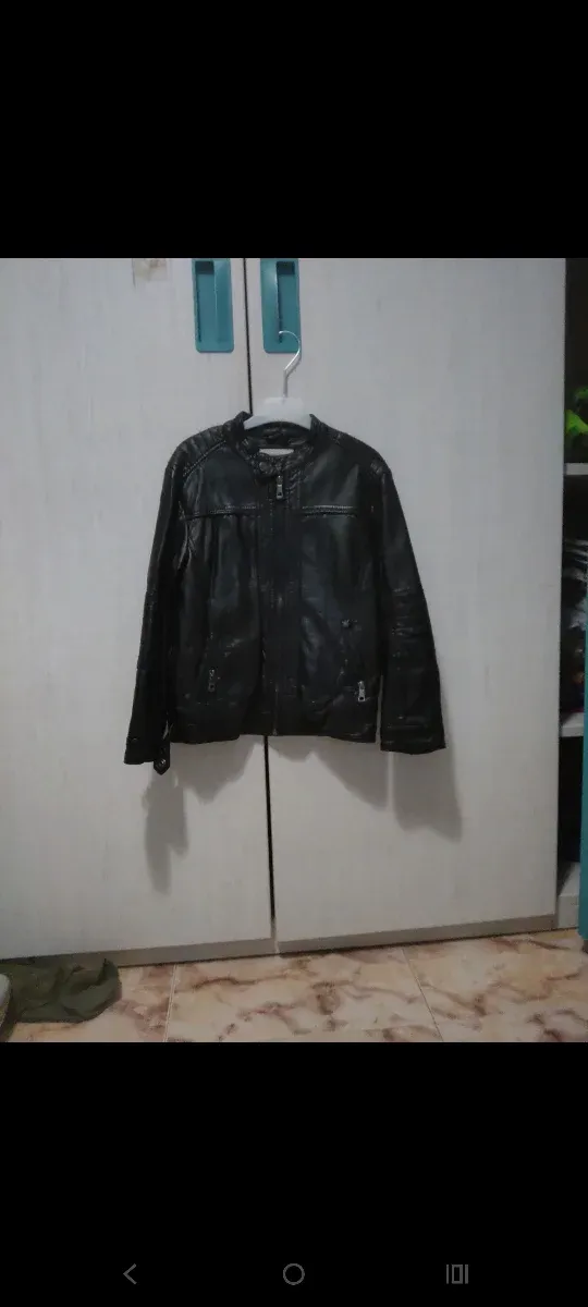 Chaqueta de cuero para niño
